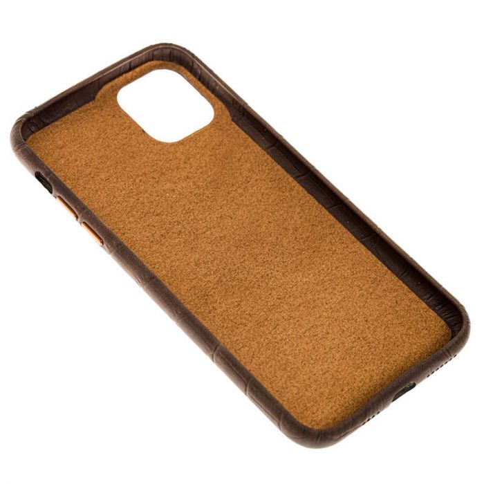 Кожаный чехол Croco Leather для Apple iPhone 11 Pro (5.8")