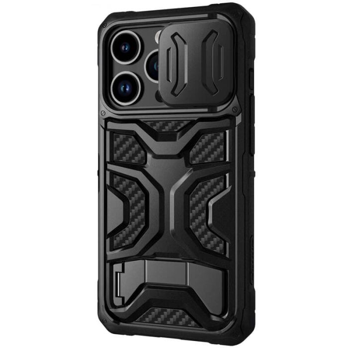 TPU+PC чохол Nillkin CamShield Adventurer Pro (шторка на камеру) для Apple iPhone 14 Pro Max (6.7")