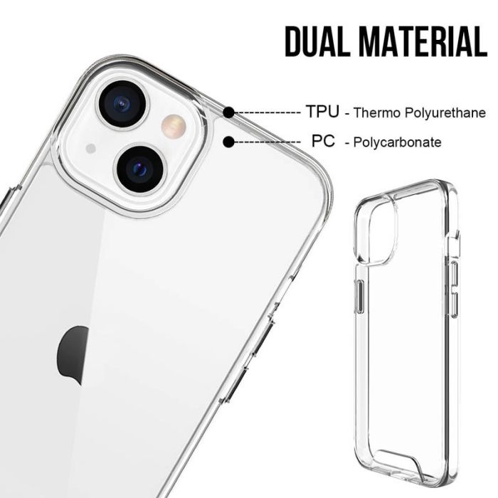 Чохол TPU Space Case transparent для Apple iPhone 13 mini (5.4")