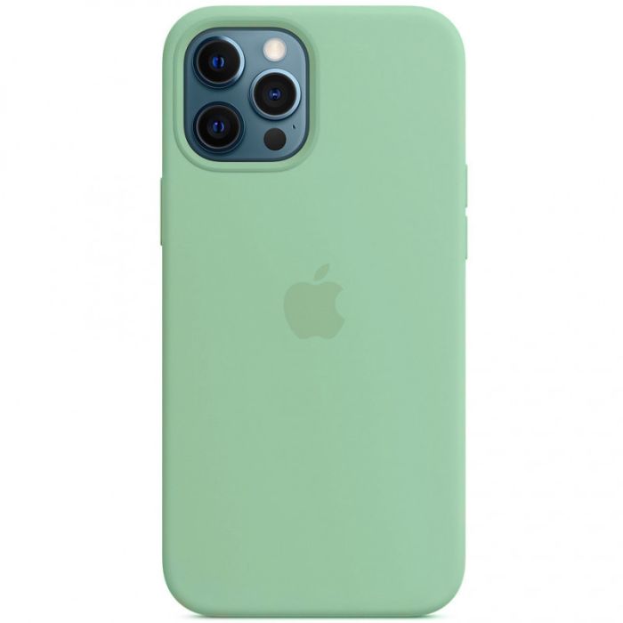 Чохол Silicone case (AAA) full with Magsafe для Apple iPhone 12 Pro Max (6.7")