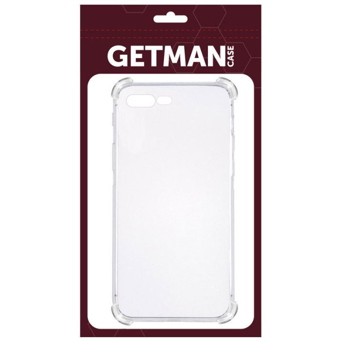 TPU чохол GETMAN Ease logo посилені кути для Apple iPhone 7 plus / 8 plus (5.5")