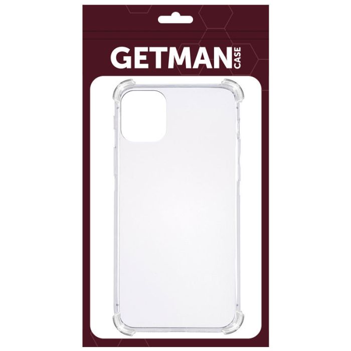 TPU чохол GETMAN Ease logo посилені кути для Apple iPhone 11 Pro (5.8")