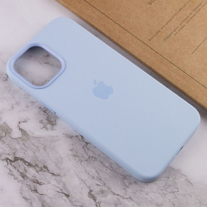 Чохол Silicone case (AAA) full with Magsafe and Animation для Apple iPhone 12 Pro / 12 (6.1")