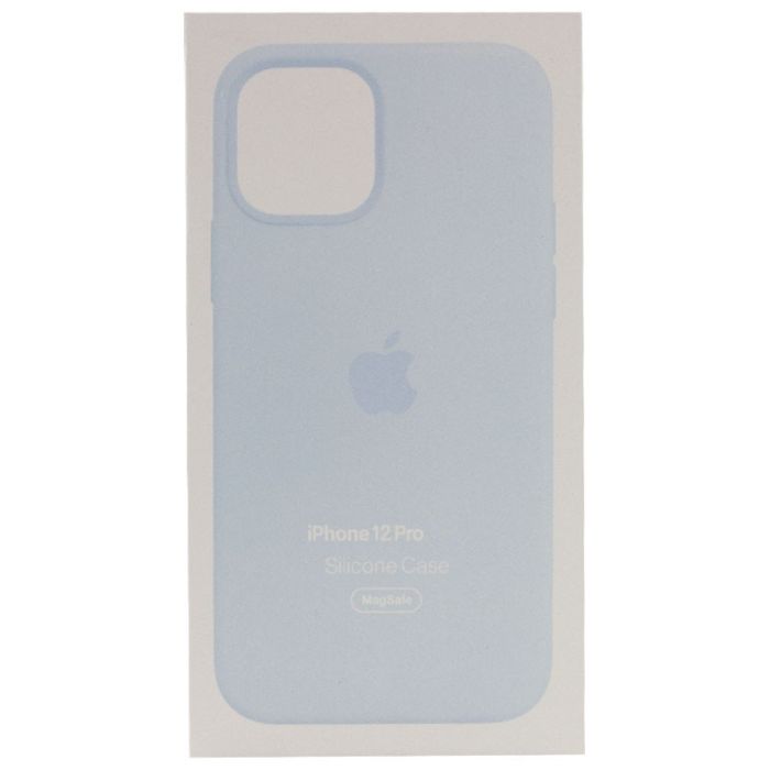 Чохол Silicone case (AAA) full with Magsafe and Animation для Apple iPhone 12 Pro / 12 (6.1")