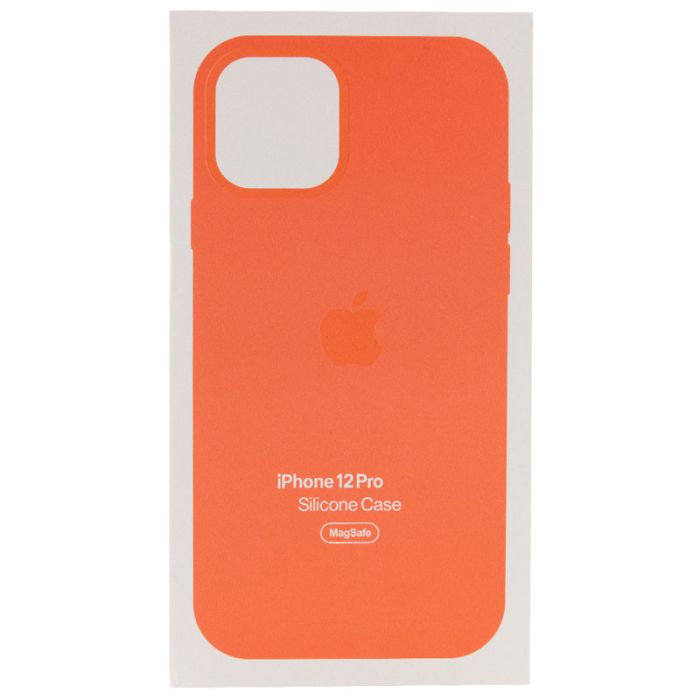 Чохол Silicone case (AAA) full with Magsafe and Animation для Apple iPhone 12 Pro / 12 (6.1")