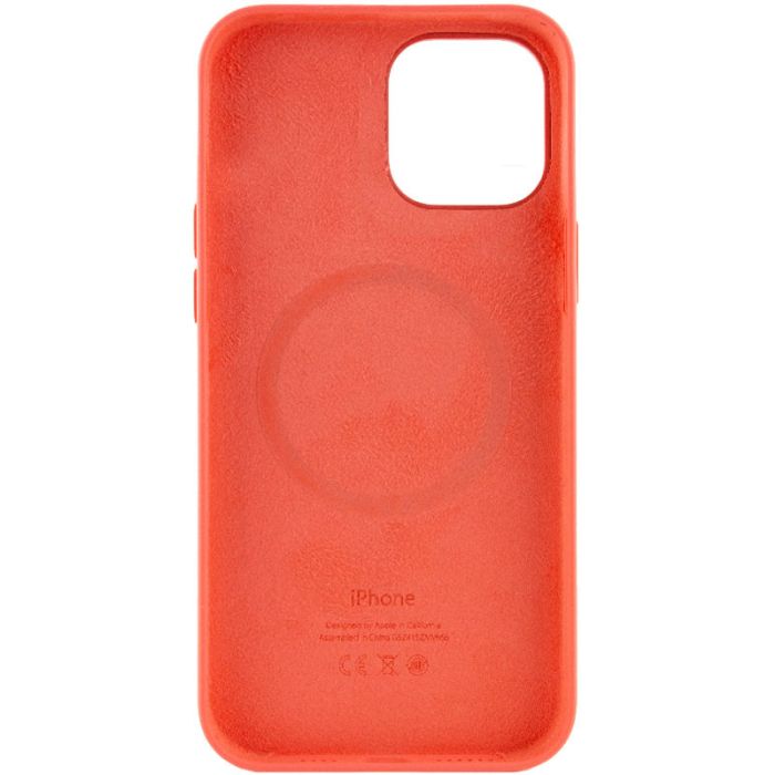 Чохол Silicone case (AAA) full with Magsafe and Animation для Apple iPhone 12 Pro Max (6.7")