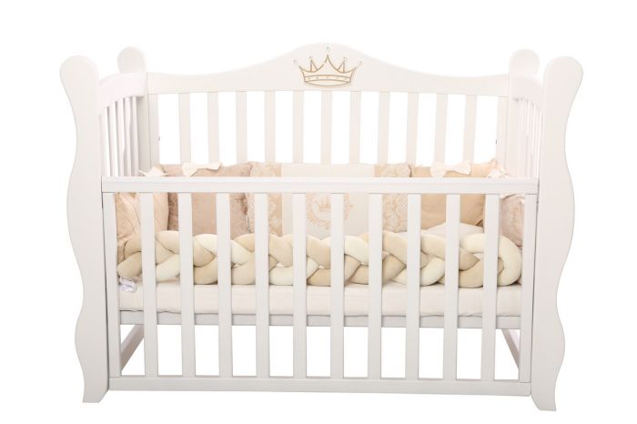 Дитяче ліжко-диван Angelo Lux -10 в білому кольорі.