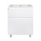 Комплект Qtap Albatross 605х825х460 White тумба підлогова + раковина урізна QT0171TN600D3060CW