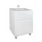 Комплект Qtap Albatross 605х825х460 White тумба підлогова + раковина урізна QT0171TN600D3060CW