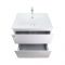 Комплект Qtap Albatross 605х725х460 White тумба підвісна +  раковина урізна QT0172TP600D3060CW