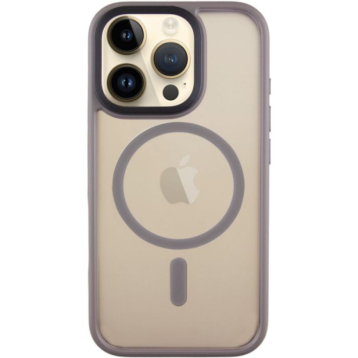 TPU+PC чохол Metal Buttons with MagSafe для Apple iPhone 16 Pro (6.3")