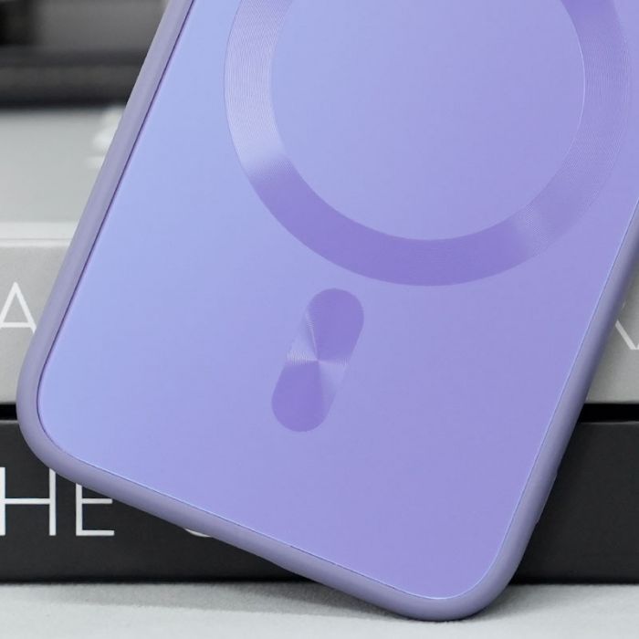 Чохол TPU+Glass Sapphire Midnight with MagSafe для Apple iPhone 14 (6.1")