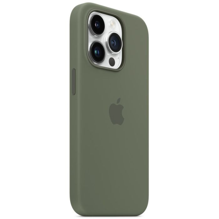 Чохол Silicone case (AAA) full with Magsafe для Apple iPhone 14 Pro (6.1")