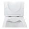 Унітаз підвісний Qtap Swan безобідковий з сідінням Soft-close QT16335178W