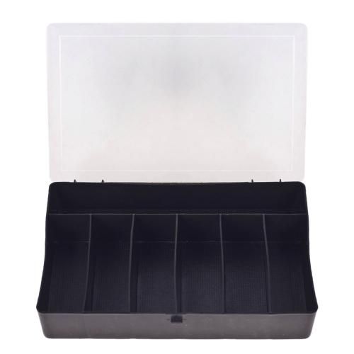 Органайзер 204*141*34 мм чорний 7 відділів (31723)