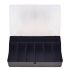 Органайзер 204*141*34 мм черный 7 отделов (31723)