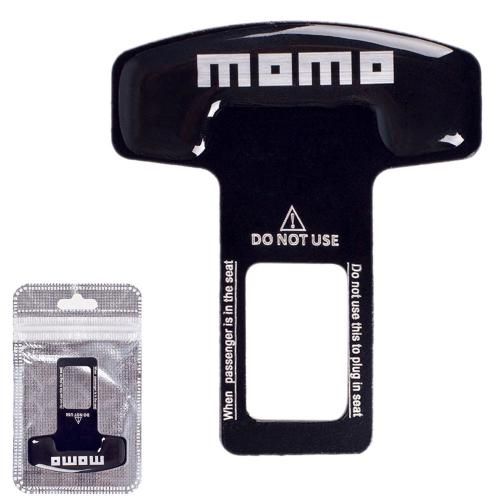 Заглушка ремня безопасности алюминиевая MOMO (1 шт.)