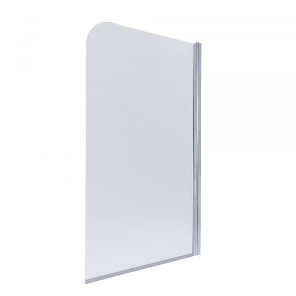 Штора на ванну Lidz Brama SS80x140R.CRM.FR скло Frost 6 мм, права