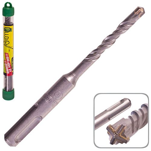 Бур по бетону SDS-plus S4 QUADRO 6x110мм в тубі Alloid