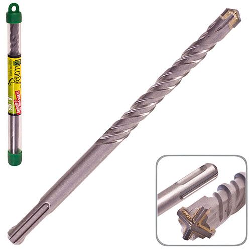 Бур по бетону SDS-plus S4 QUADRO 10x160мм в тубі Alloid