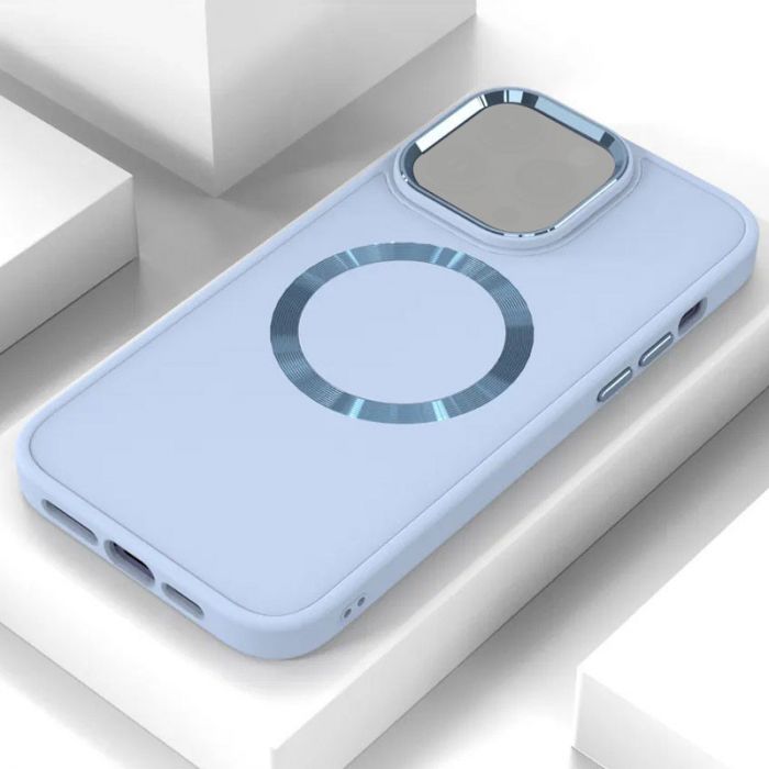 TPU чохол Bonbon Metal Style with MagSafe для Apple iPhone 14 Plus (6.7")