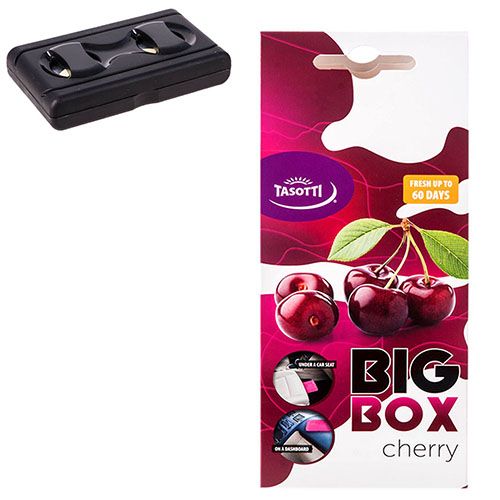 Ароматизатор под сиденье Tasotti / "Big box" - 58g/ Cherry (115751)