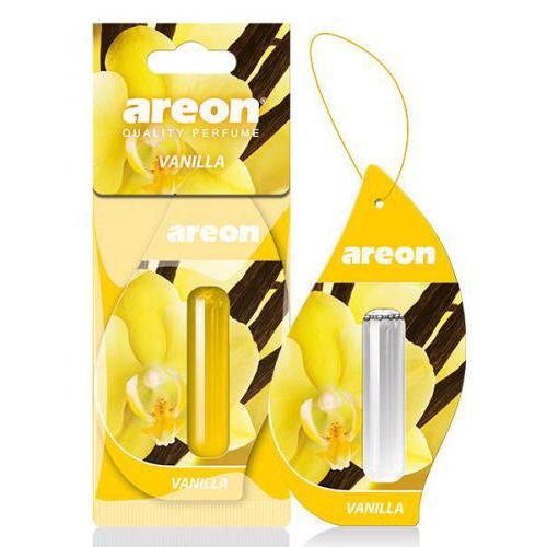 Освежитель воздуха жидкий лист AREON "LIQUID" Vanilla 5мл