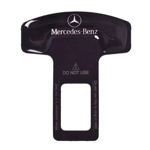 Заглушка ремня безопасности алюминиевая Mercedes (1 шт.)