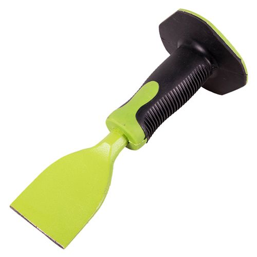 Зубило для каменю пласке 225х16х56мм із захисною рукояткою Alloid