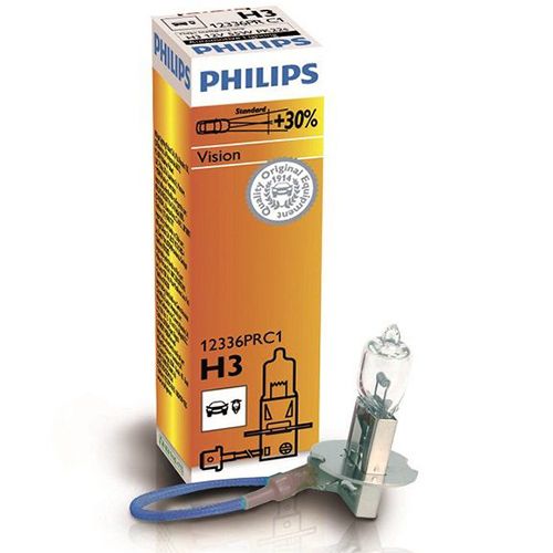 Автолампа Philips Vision H3 +30% (12336PR C1) 1.27e