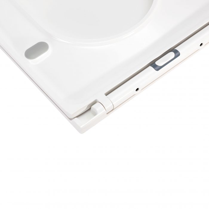 Унитаз-компакт Qtap Robin безобедочный с сиденьем Soft-close QT13222141ARW