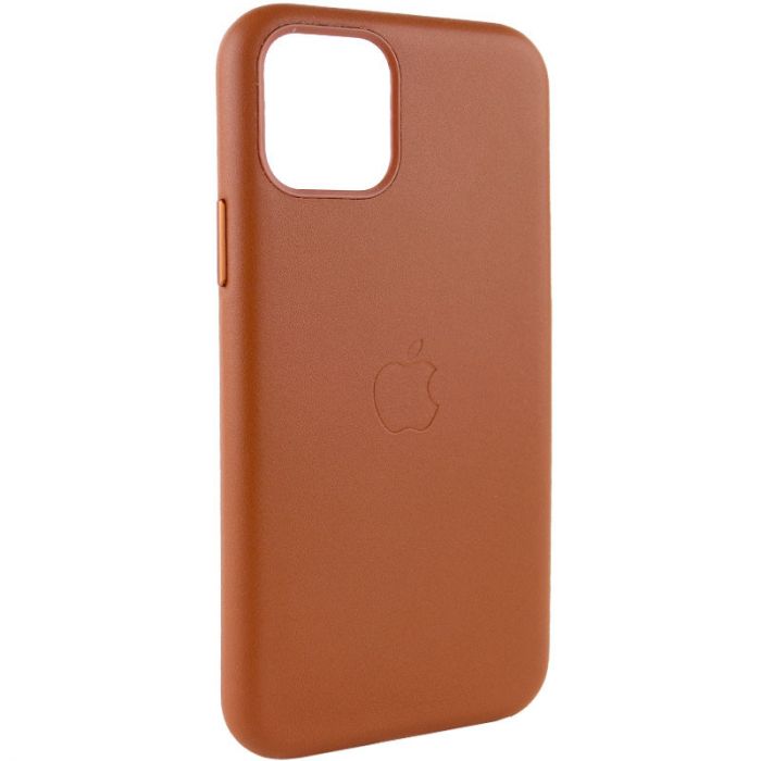 Кожаный чехол Leather Case (AA Plus) для Apple iPhone 11 (6.1")