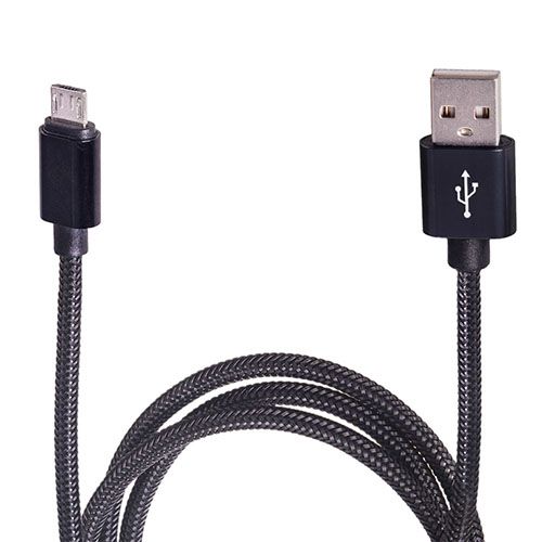 Кабель USB - Micro USB (Black)