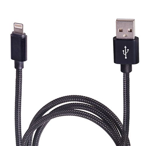 Кабель USB – Apple (Black)