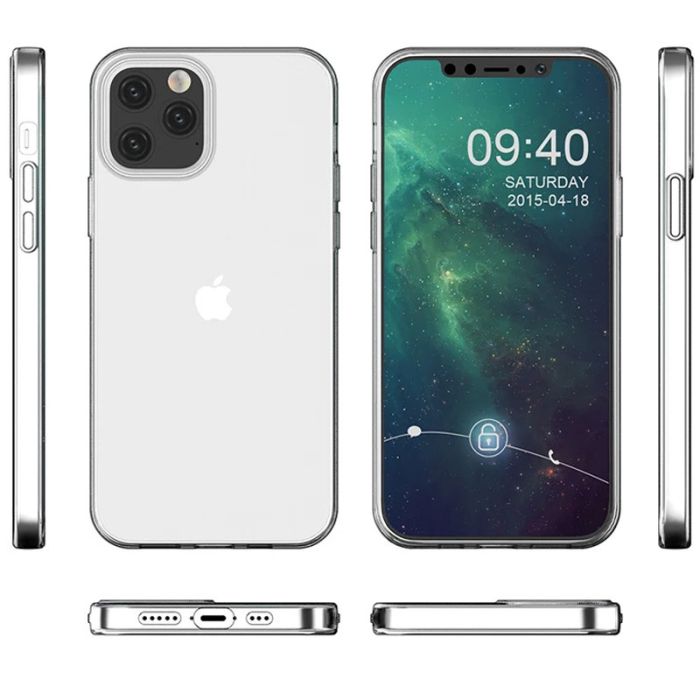 TPU чохол Epic Transparent 1,0mm для Apple iPhone 12 Pro / 12 (6.1")