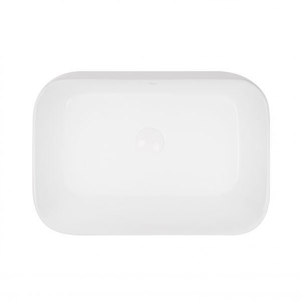 Раковина-чаша Qtap Scorpio 550х390х120 White з донним клапаном QT14112243W