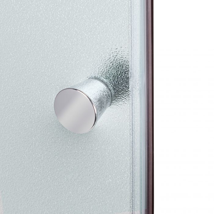 Lidz 4мм стеклянная дверь матовая Frost TANI SB90x90.LOW.FR