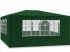 Садовий павільйон Holla 3х4 м 4 стінки Зелений