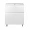 Комплект Qtap Albatross 810х825х460 White тумба підлогова +  раковина урізна  QT0171TN800D3080CW