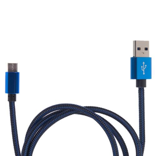Кабель USB - Type С (Blue)