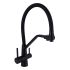 Смеситель для кухни Lidz Aria 020F3 с гибким изливом с подключением для питьевой воды (k35) LDARI020F3BLA39212 Black Matt