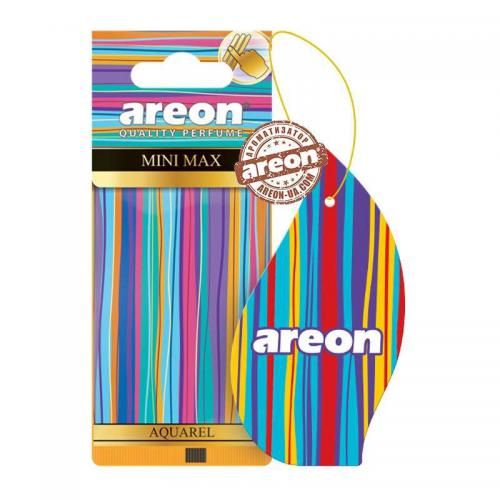 Освежитель воздуха AREON сухой лист "MINI MAX" Aquarel/Акварель