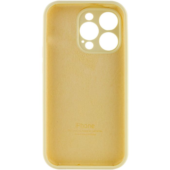 Чохол Silicone Case Full Camera Protective (AA) для Apple iPhone 16 Pro (6.3")