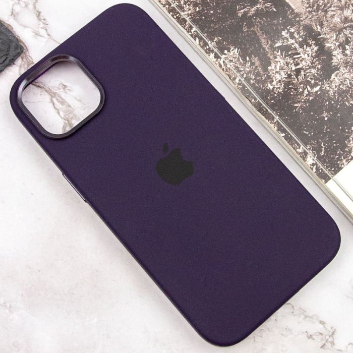 Чохол Silicone Case Metal Buttons (AA) для Apple iPhone 13 (6.1")