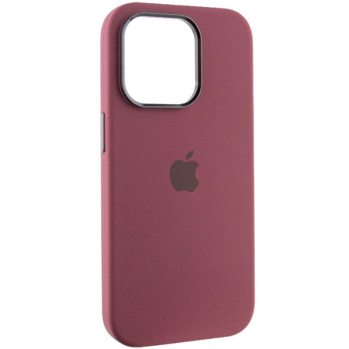 Чохол Silicone Case Metal Buttons (AA) для Apple iPhone 13 Pro (6.1")