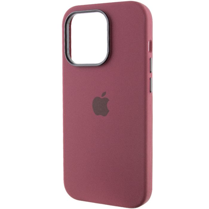 Чохол Silicone Case Metal Buttons (AA) для Apple iPhone 13 Pro (6.1")