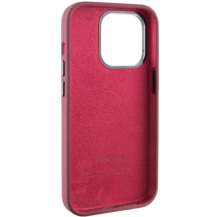 Чохол Silicone Case Metal Buttons (AA) для Apple iPhone 13 Pro (6.1")