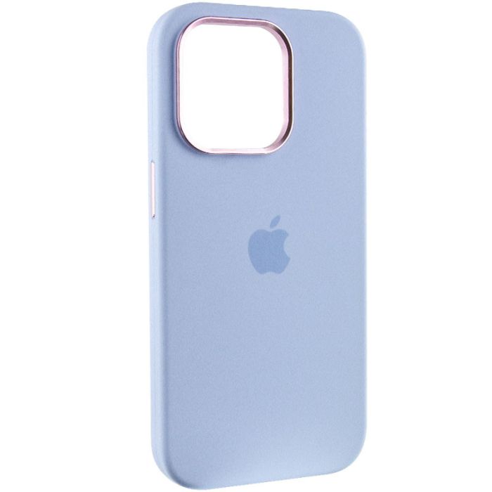 Чохол Silicone Case Metal Buttons (AA) для Apple iPhone 13 Pro (6.1")