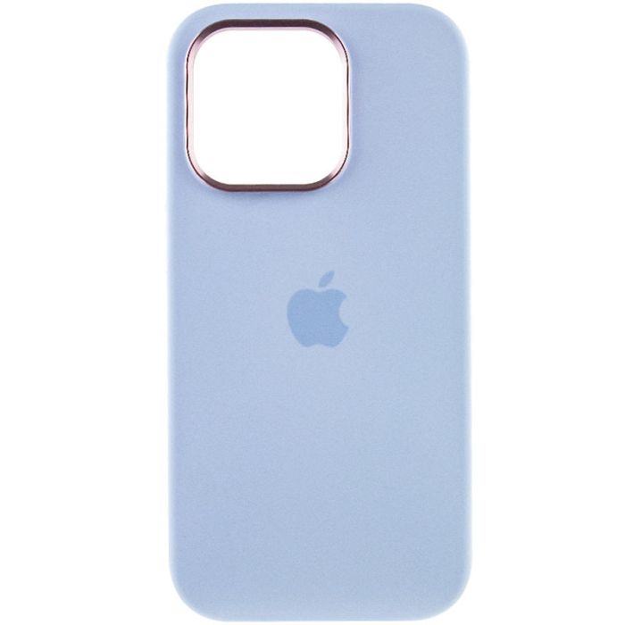 Чохол Silicone Case Metal Buttons (AA) для Apple iPhone 13 Pro (6.1")