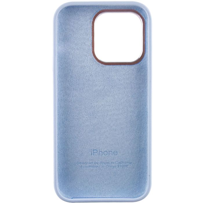 Чохол Silicone Case Metal Buttons (AA) для Apple iPhone 13 Pro (6.1")